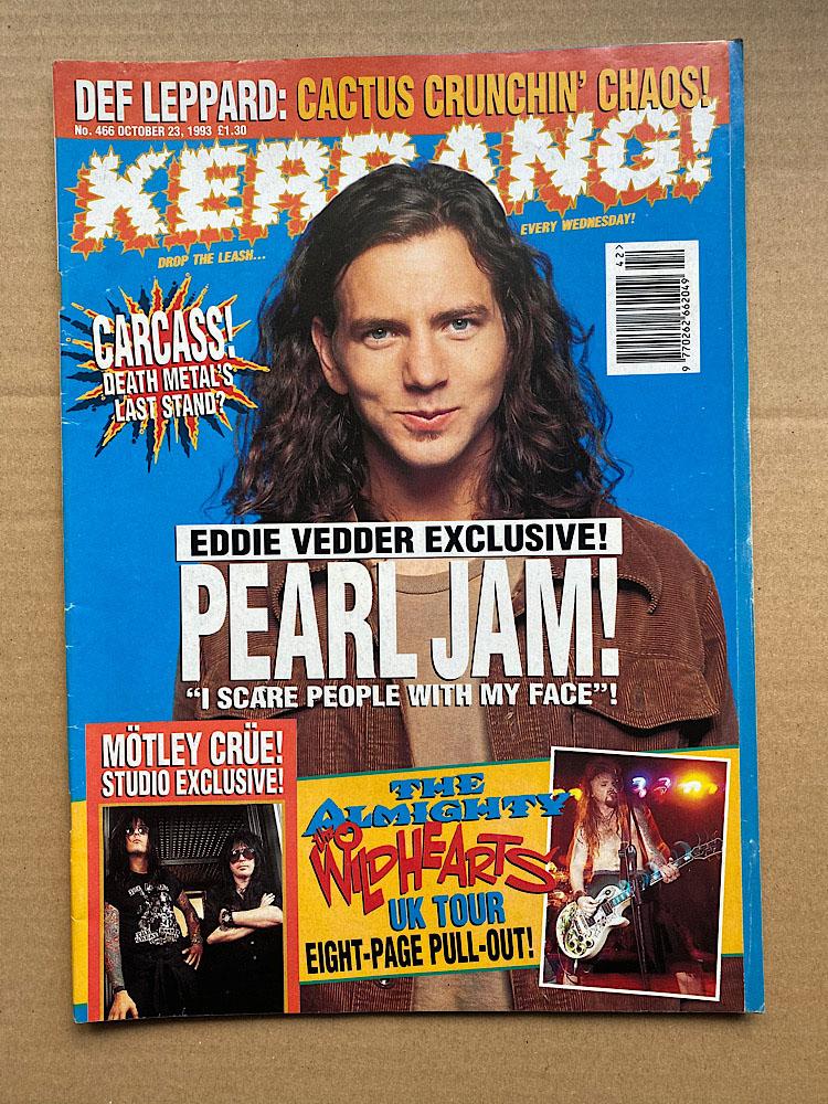METALLICA - Kerrang No.446