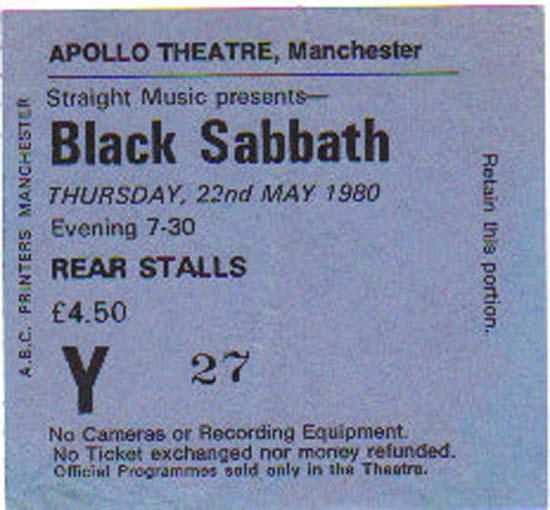 Manchester Apollo - listings