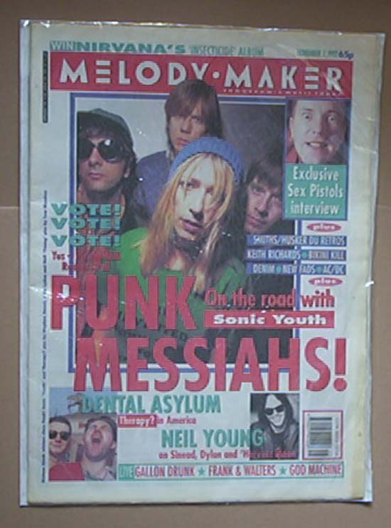 SONIC YOUTH - Melody Maker