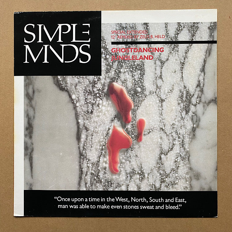 Simple Minds - Ghostdancing - Uk