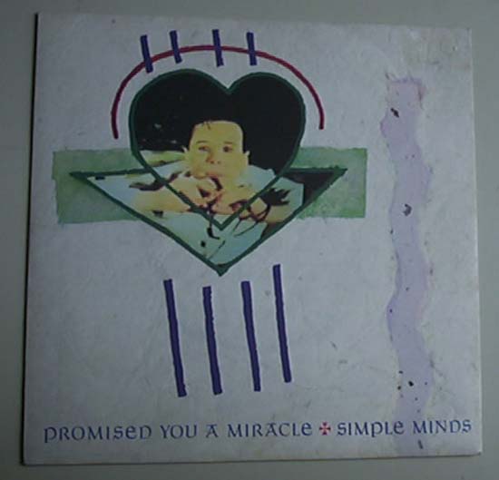SIMPLE MINDS - Promised You A Miracle Record
