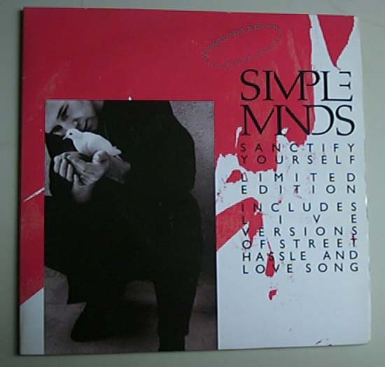 SIMPLE MINDS - Sanctify Yourself (2 X 7")