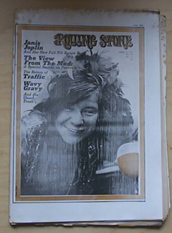 Rolling Stone Magazine Cover B listings