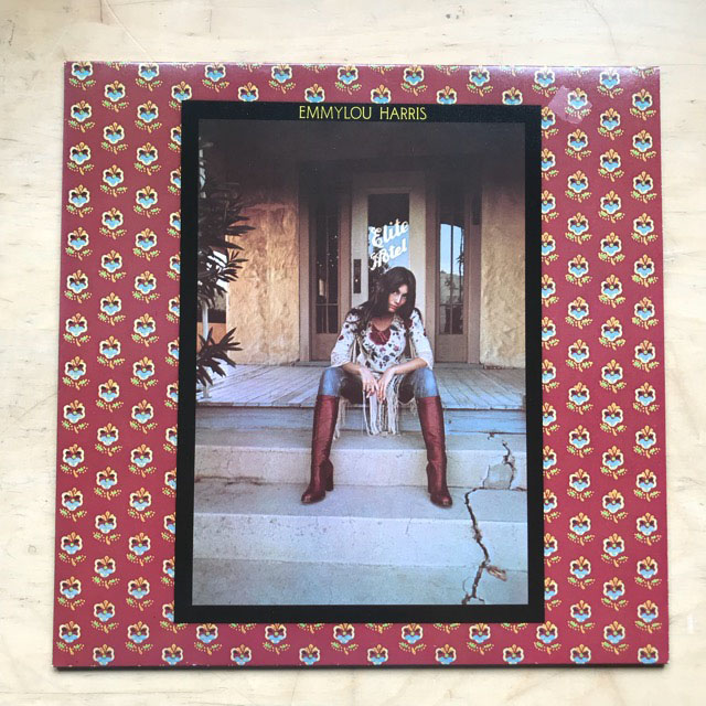 EMMYLOU HARRIS - Elite Hotel LP