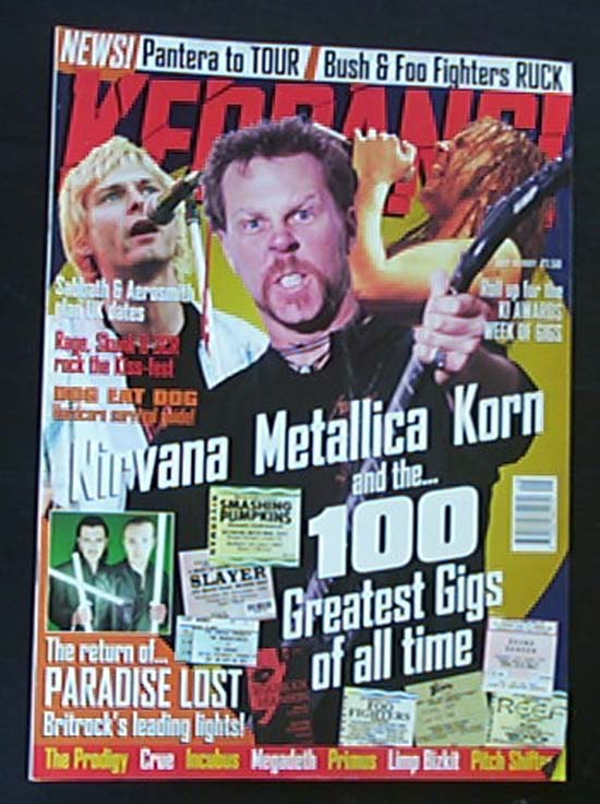 METALLICA - Kerrang No.657