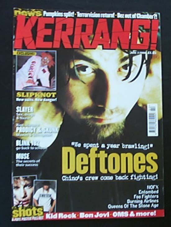 DEFTONES - KERRANG NO.804