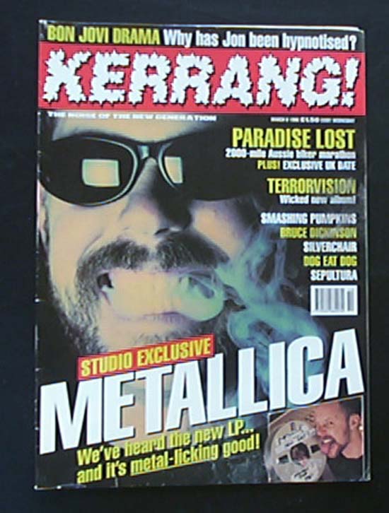 METALLICA - Kerrang No.587