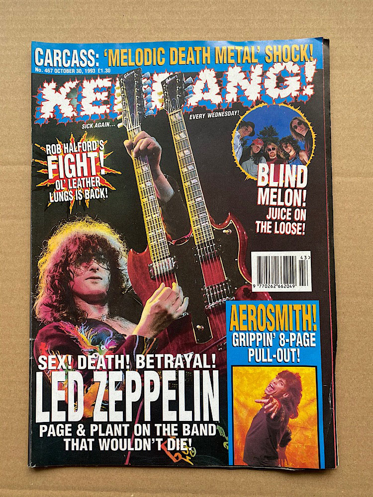 Kerrang No.467 - Uk listings