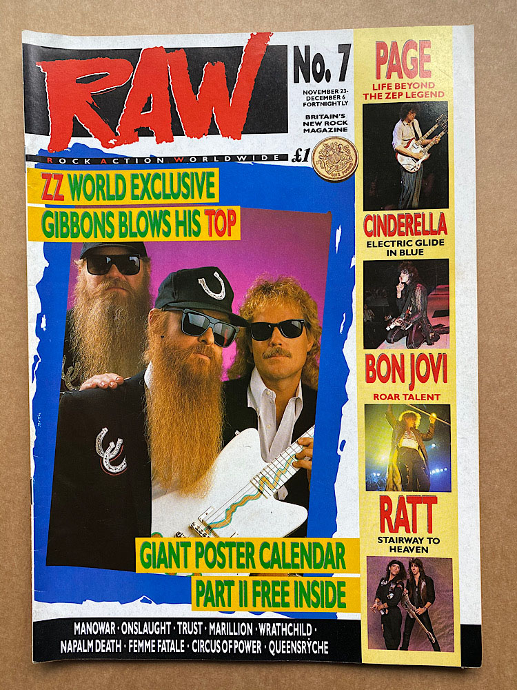 Raw No.7 - Uk listings
