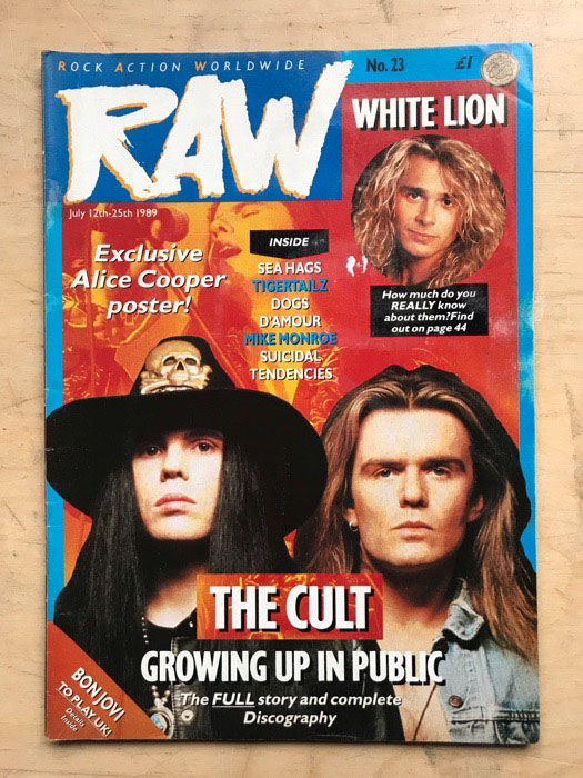 Raw No.23 - Uk listings