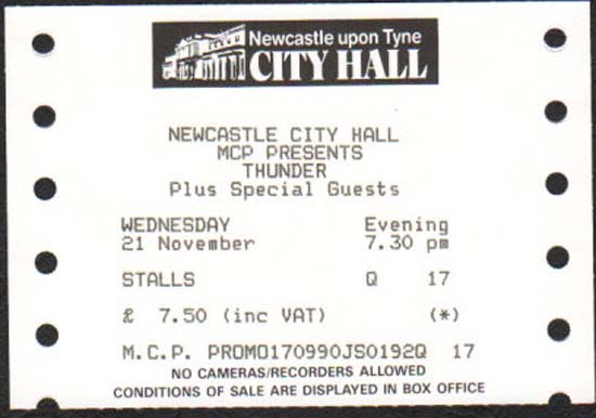 Newcastle City Hall - listings