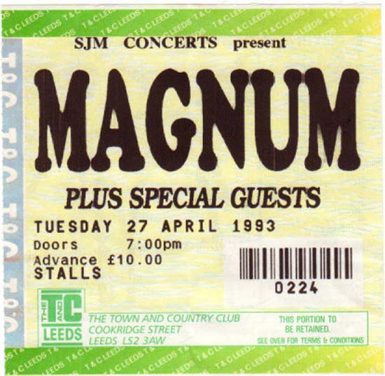 MAGNUM - Leeds Town + Country