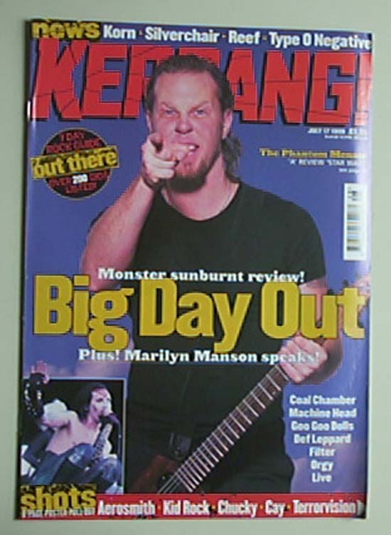 METALLICA - Kerrang No.759
