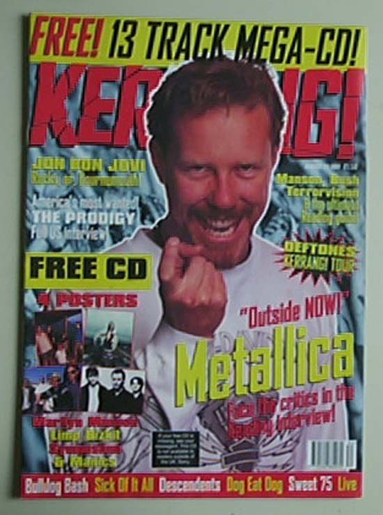 METALLICA - Kerrang No.662