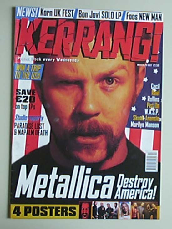 METALLICA - Kerrang No.641