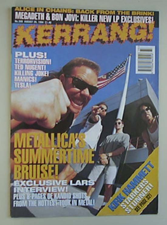 METALLICA - Kerrang No.508
