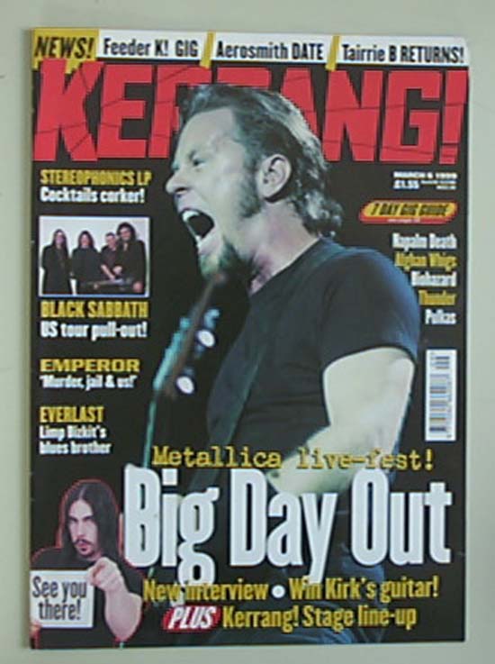 METALLICA - Kerrang No.740