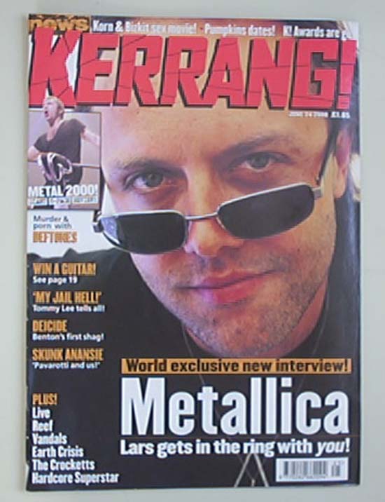 METALLICA - Kerrang No.807