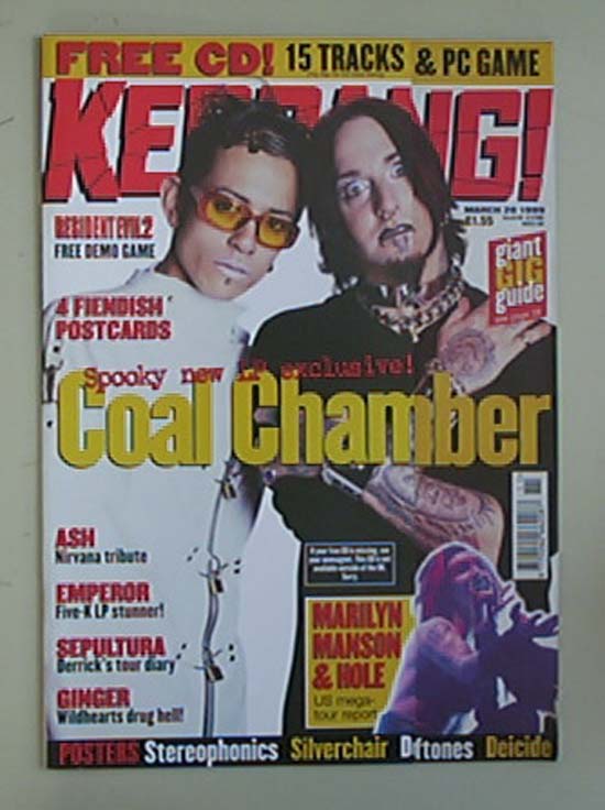 COAL CHAMBER - KERRANG NO.742