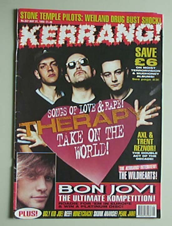THERAPY? - Kerrang No.547