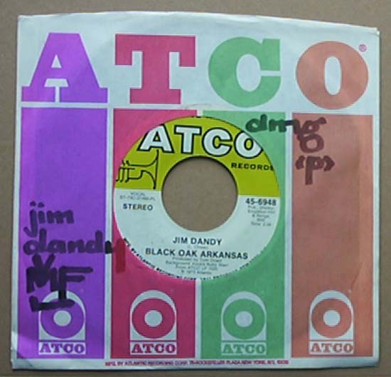 BLACK OAK ARKANSAS - JIM DANDY