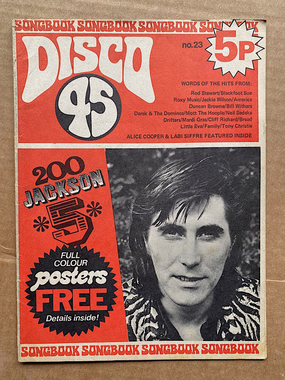 Disco 45 No.23 - Uk listings
