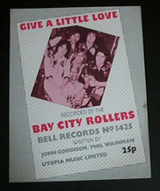 BAY CITY ROLLERS - GIVE A LITTLE LOVE