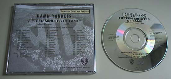 DAMN YANKEES - 15 MINUTES OF FAME