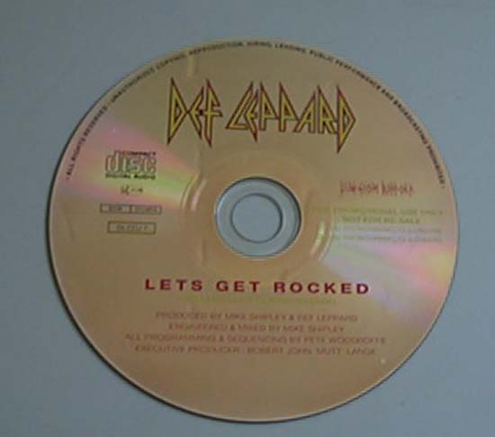 DEF LEPPARD - Let's Get Rocked CD