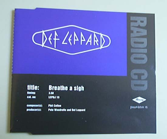 Def Leppard - Breathe A Sigh - Uk