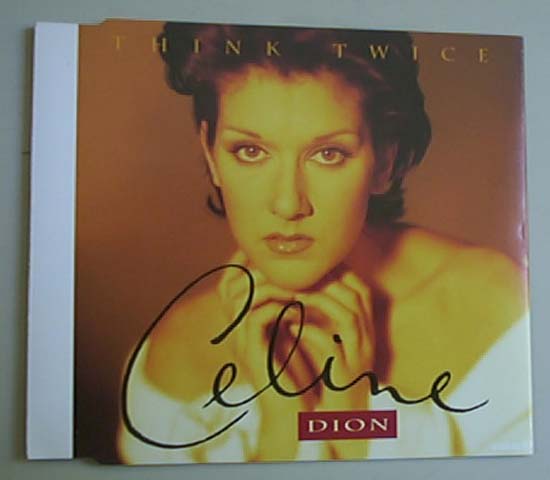 Celine Dion Think+Twice CD:SINGLE