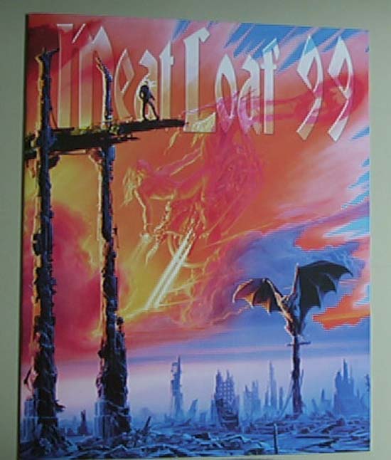Meat Loaf European Tour PROGRAMME
