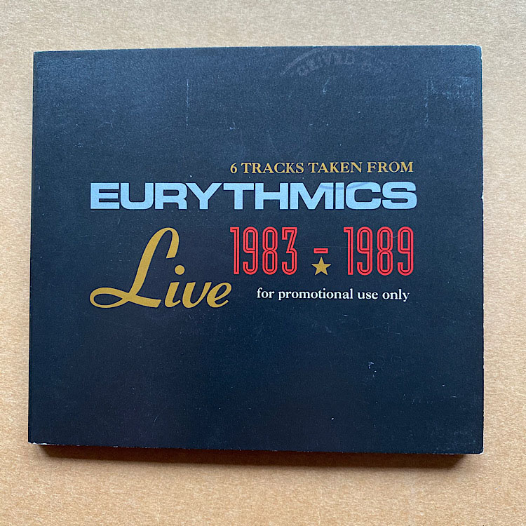 EURYTHMICS - Live 1983-89