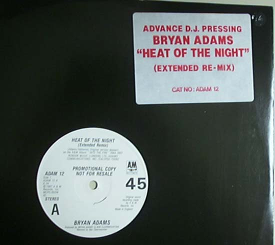 Adams, bryan - Heat Of The Night - Uk Album