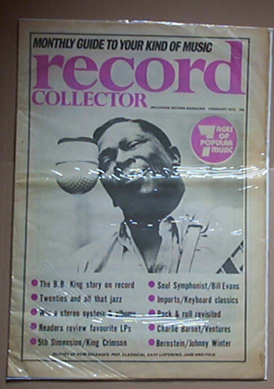 B B KING - RECORD COLLECTOR