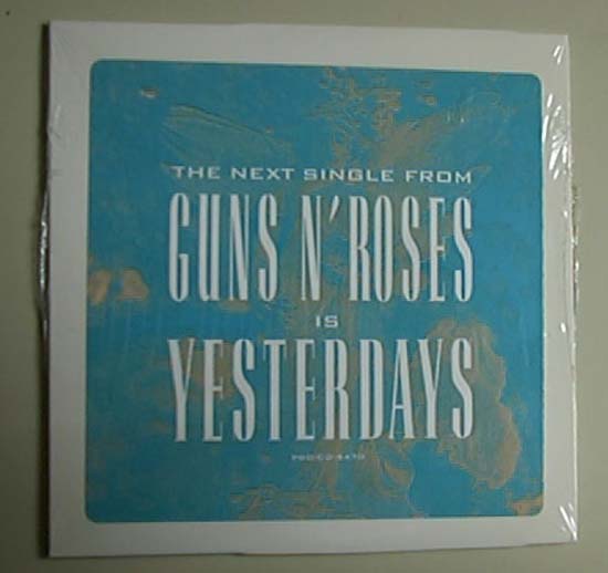 Guns N Roses - Yesterdays - Usa