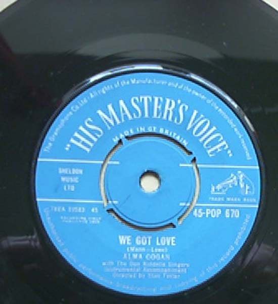 ALMA COGAN - WE GOT LOVE