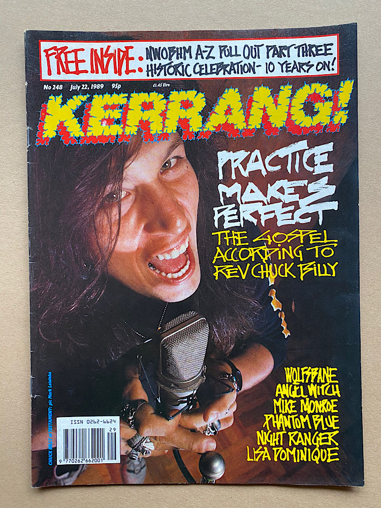 TESTAMENT - Kerrang No.248