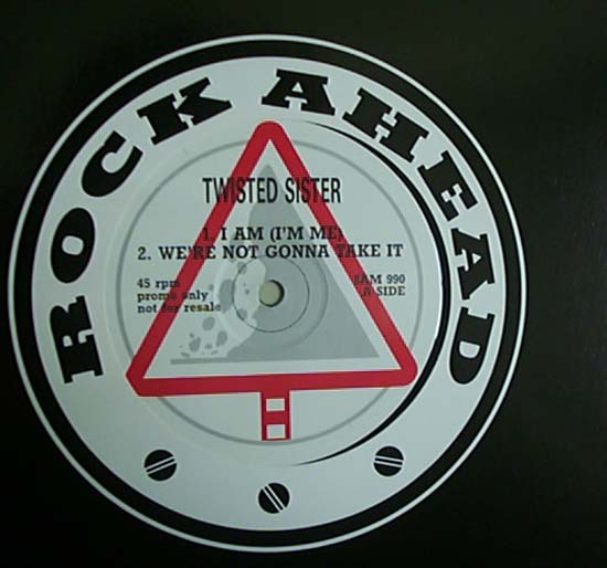 TWISTED SISTER - I Am (i'm Me) Record