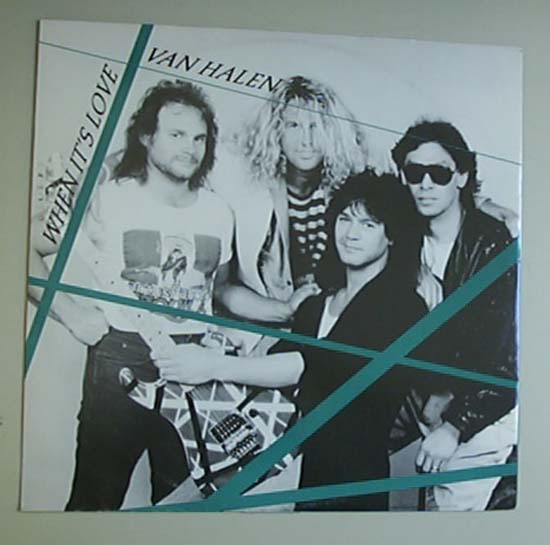 When It's Love - Uk - Van Halen
