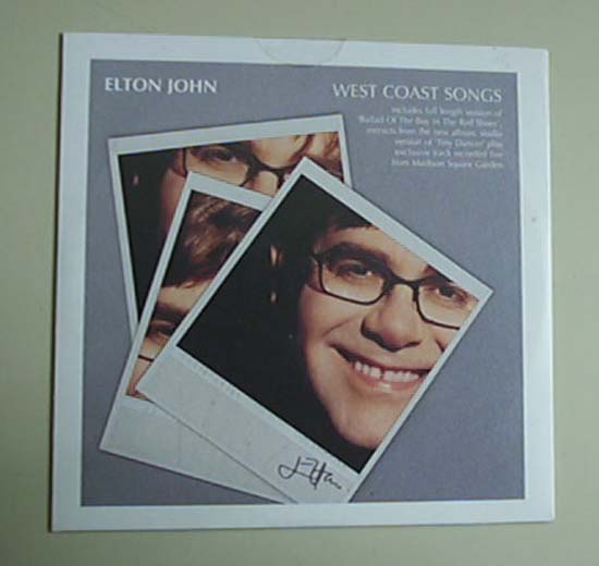 ELTON JOHN - West Coast Songs Album