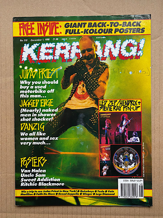 Kerrang No20  Uk listings