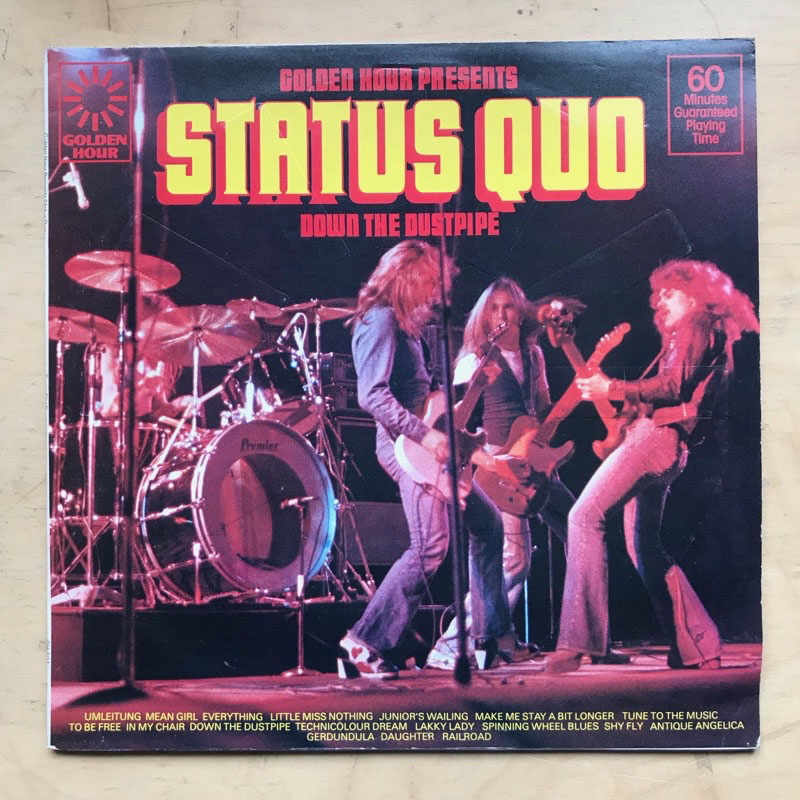 STATUS QUO - Down The Dustpipe LP