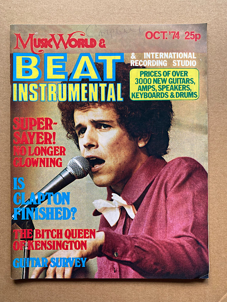 Beat Instrumental - Uk listings