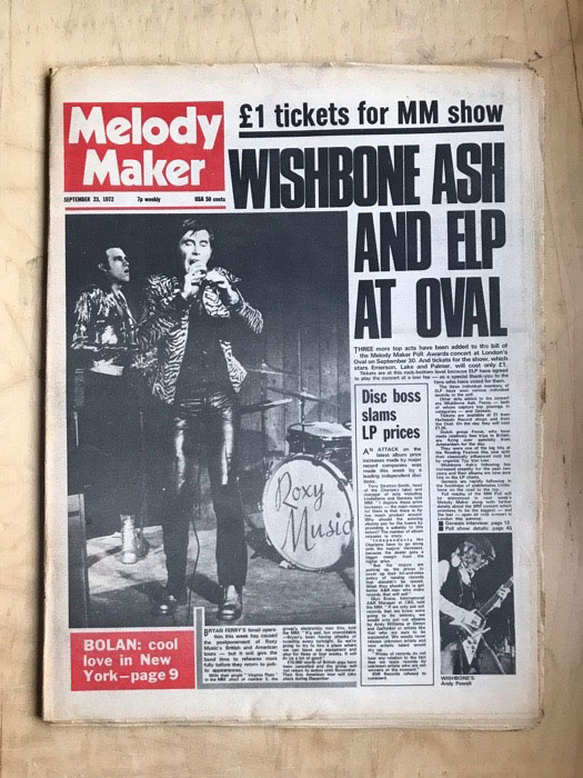 Melody Maker - Uk listings