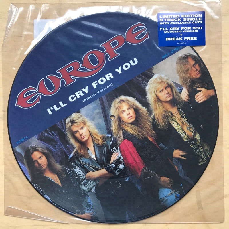 Europe - I'll Cry For You - Uk
