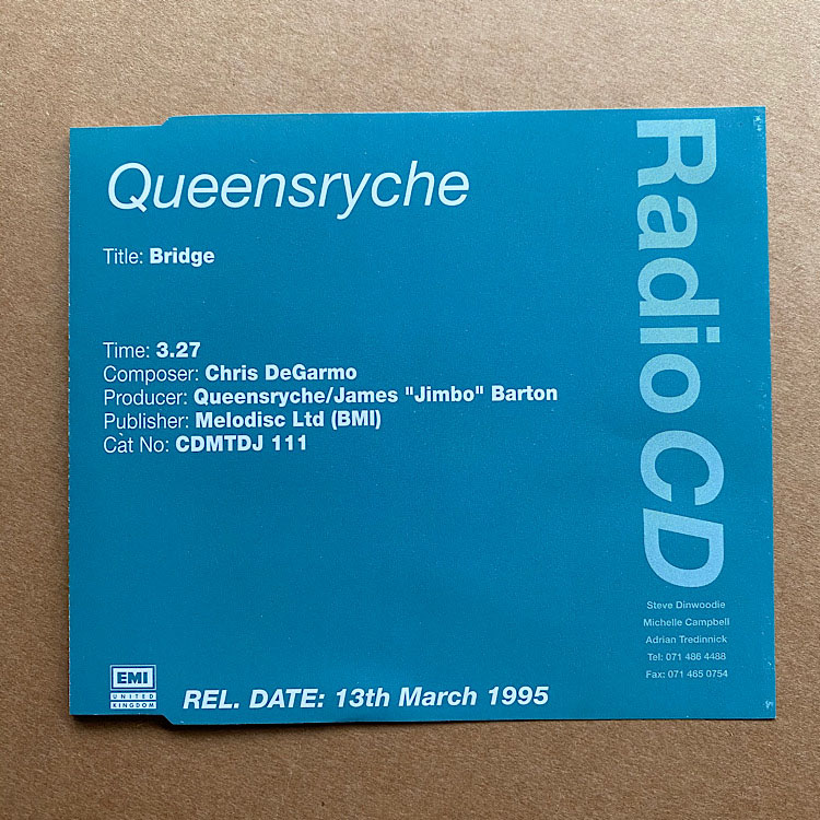Queensryche - Bridge - Uk