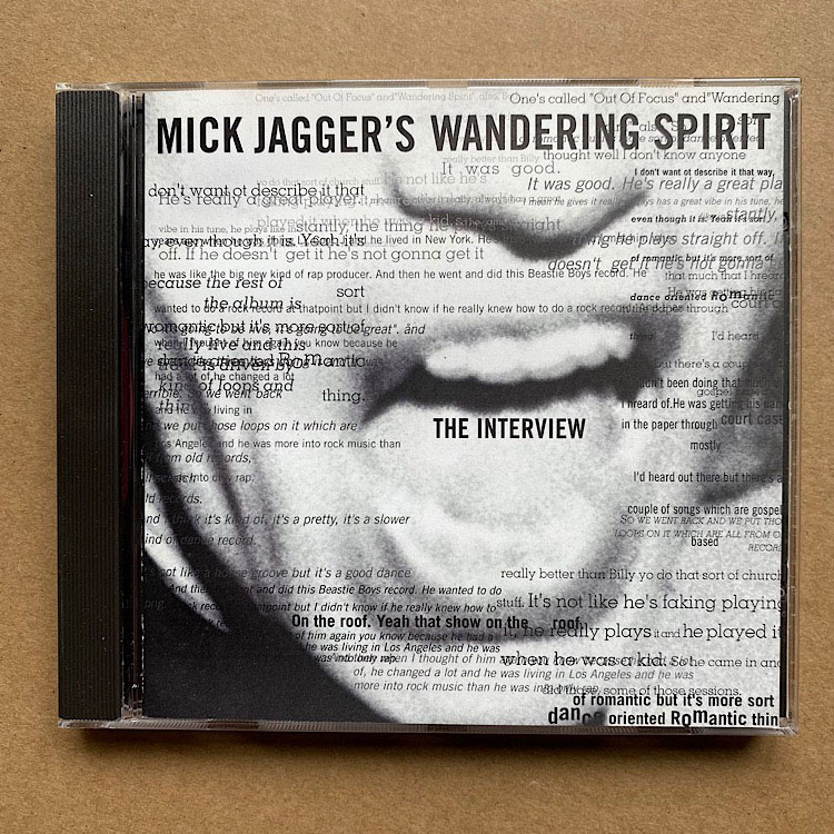 MICK JAGGER'S WANDERING SPIRIT - The Interview