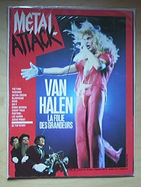 VAN HALEN - Metal Attack