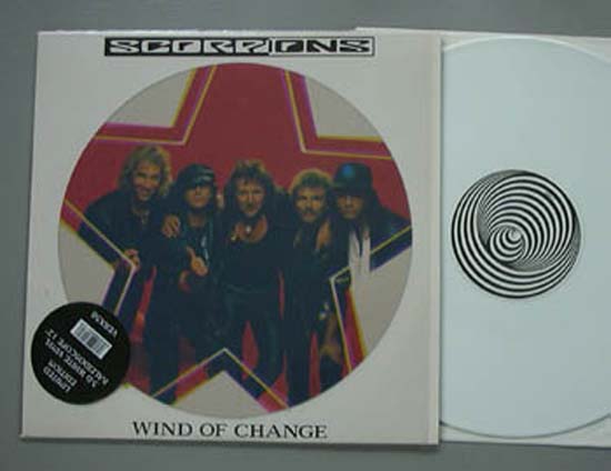Scorpions - Wind Of Change (white - Uk)